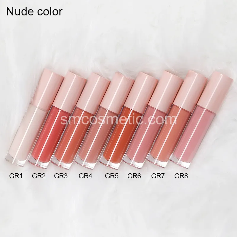 W New top selling liquid pigments lip gloss clear lipgloss vendor with custom private label lip gloss set