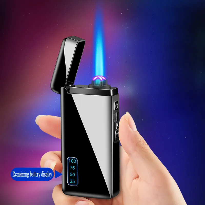 FR-P06 New Pipe Design USB lighter electronic windproof, custom cigar lighter plasma