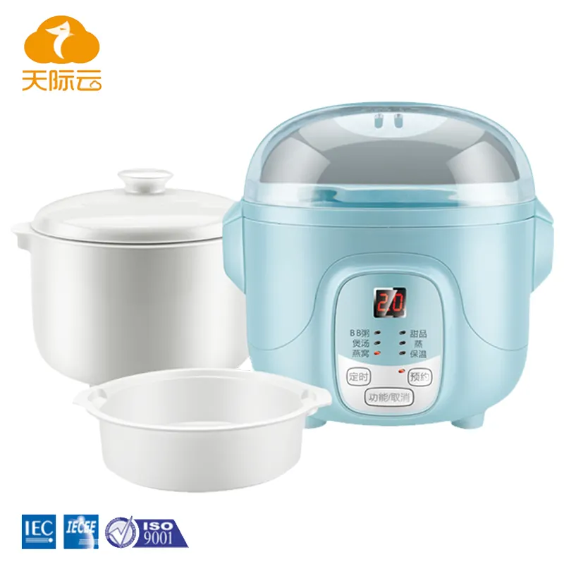 Cooker Cooker Good Quality Overheating Protection Ceramic Electric Stewpot Slow Cooker For Babies