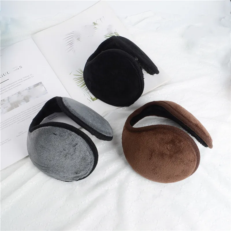 Wholesale high quality cheap simple style winter soft comfortable warmly earmuffs