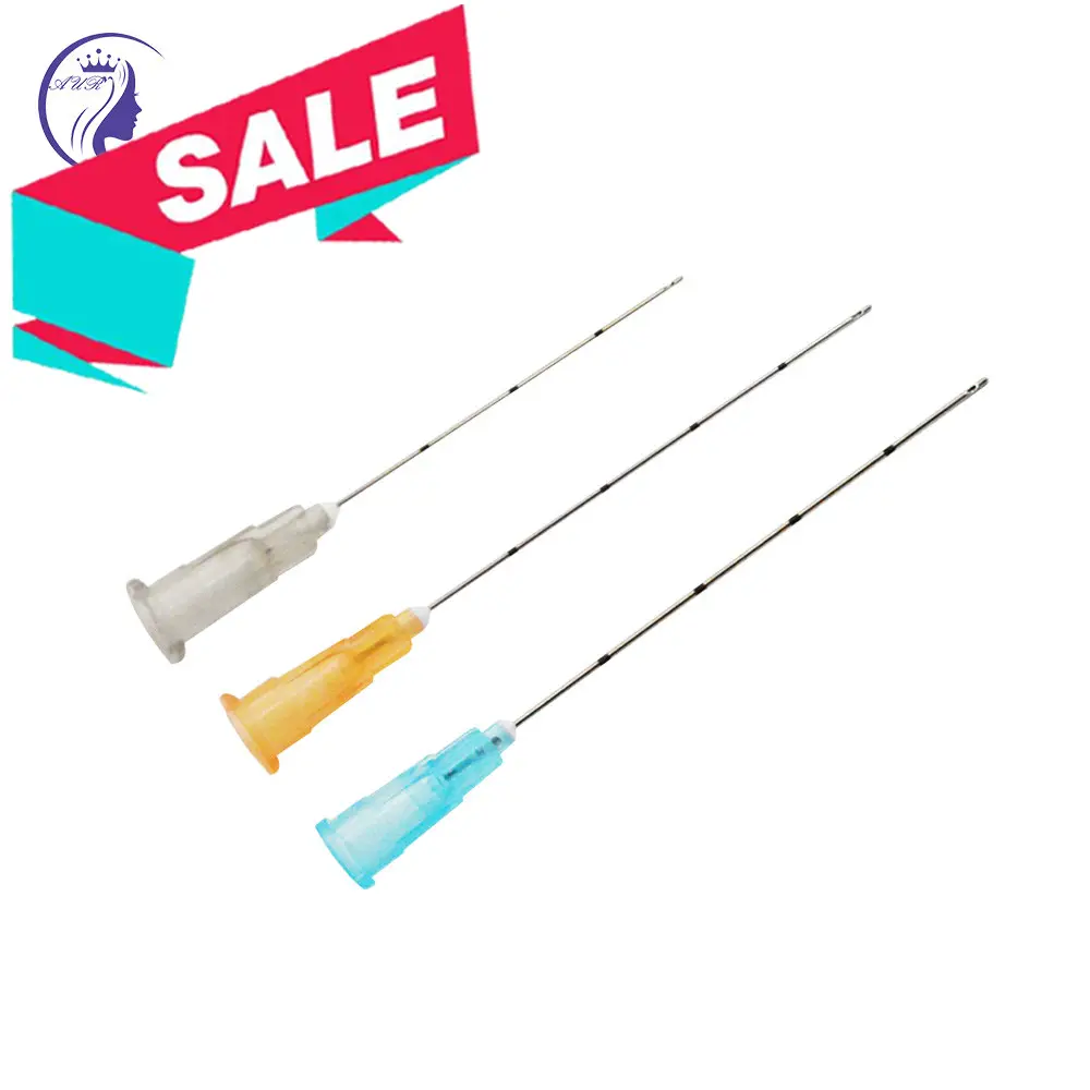 Top quality needle 27g cannula needle OEM service blunt tip micro cannula for fillers