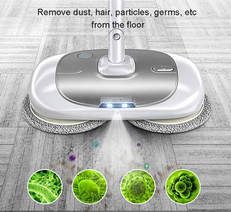 Hot Selling Smart Wireless Electric Mop Cleaner With Rechargeable Battery