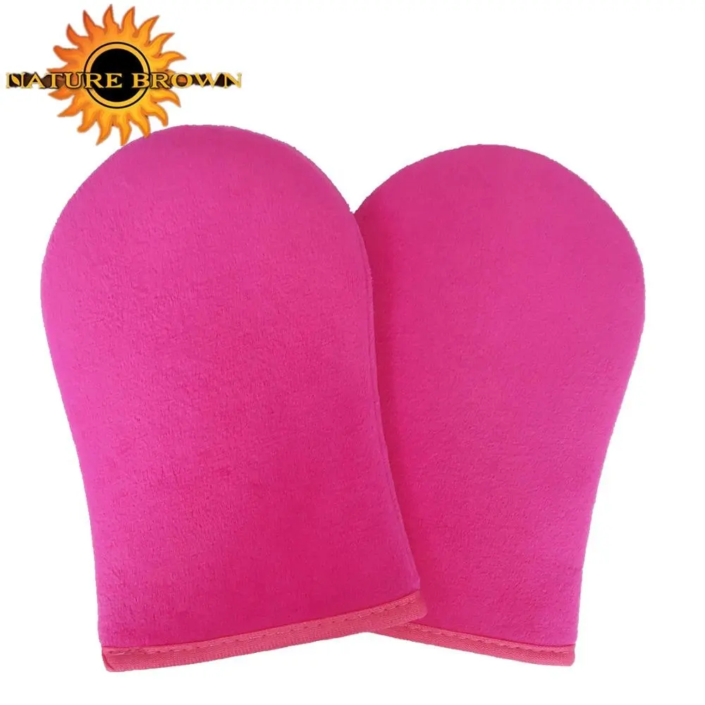 2 Pack Double Sided Spray Tanning Mitt For Self Tanning