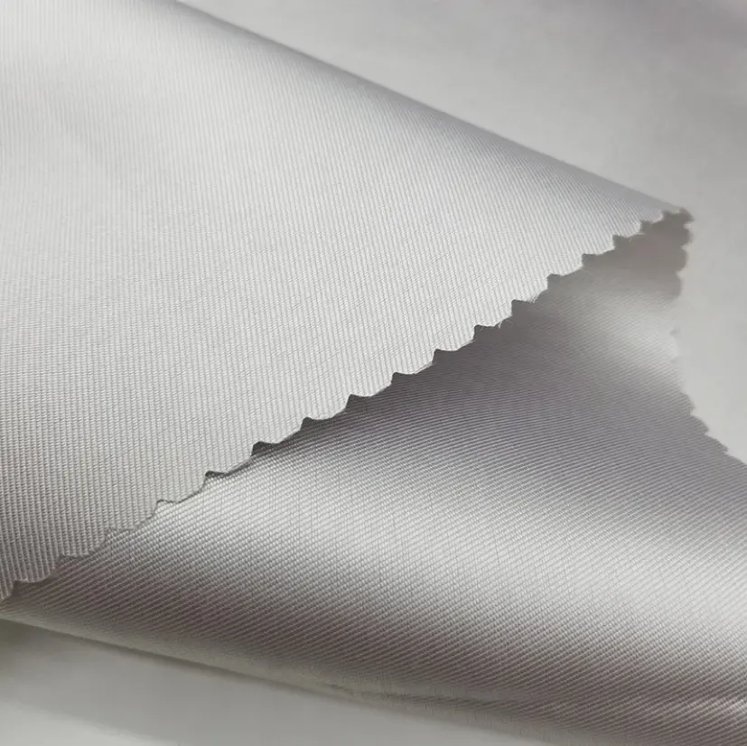 luxury mikado twill fabric for wedding dress