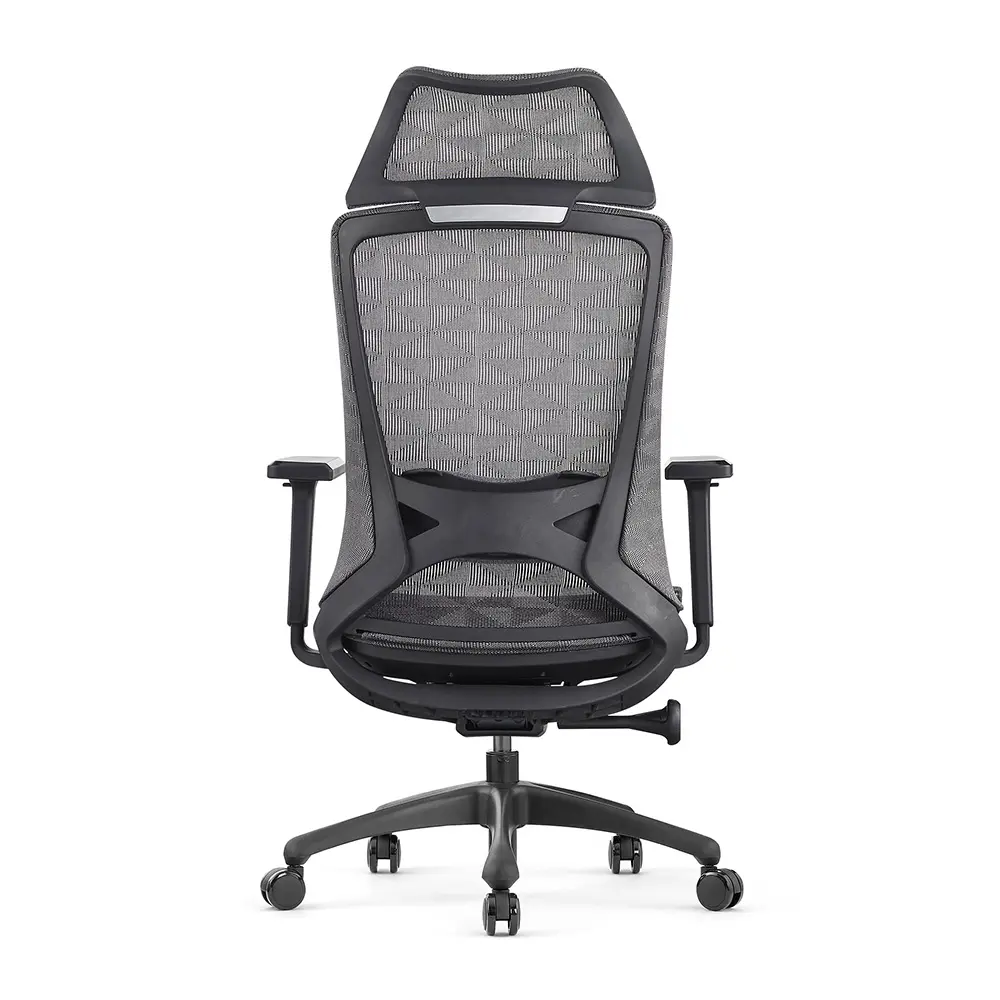 BROBRIYO Swivel Executive Ergonomic Office Chair Full Mesh Adjustable Lumbar Support Manager Gaming Chairs With U-shape Backrest