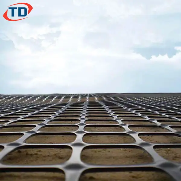 High Quality Earthwork Products PP Biaxial Steel Plastic Reinforcement Geogrid