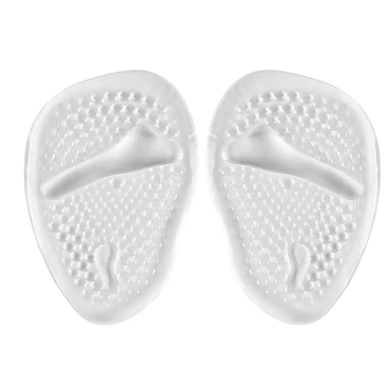 Вставки на каблуках силиконовые прокладки защита на высоком каблуке Женская обувная прокладка дизайн ног гелевая передняя часть ног противоскользящая Подушка стелька для обуви