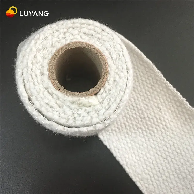 LUYANGWOOL 1260C 2300F 1/8'' x 6'' x 100ft Ceramic fiber tape for Stove Gasket