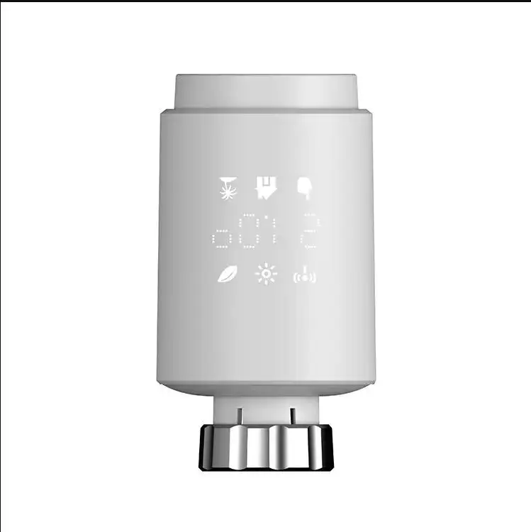 Аккумуляторный термостат hvac smart TRV, привод радиатора, термостат с беспроводным Wi-Fi соединением zigbee