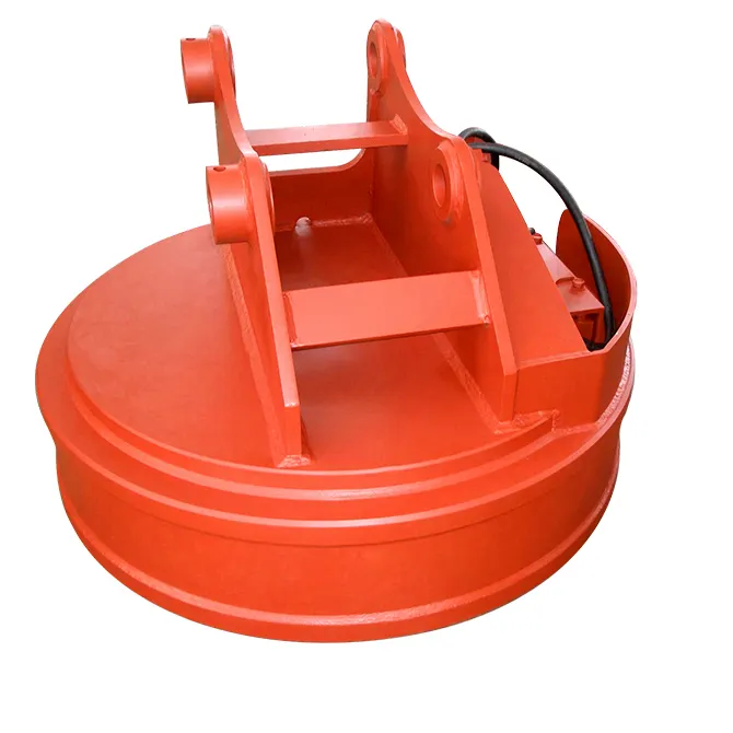 High Temperature Type Circular Electric Lifting Magnet Excavator Crane Scrap Magnet