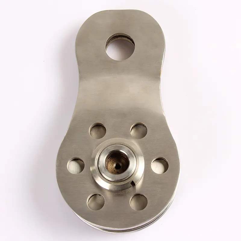 10T stainless steel Snatch Block pulley rope pulley with 6 holes