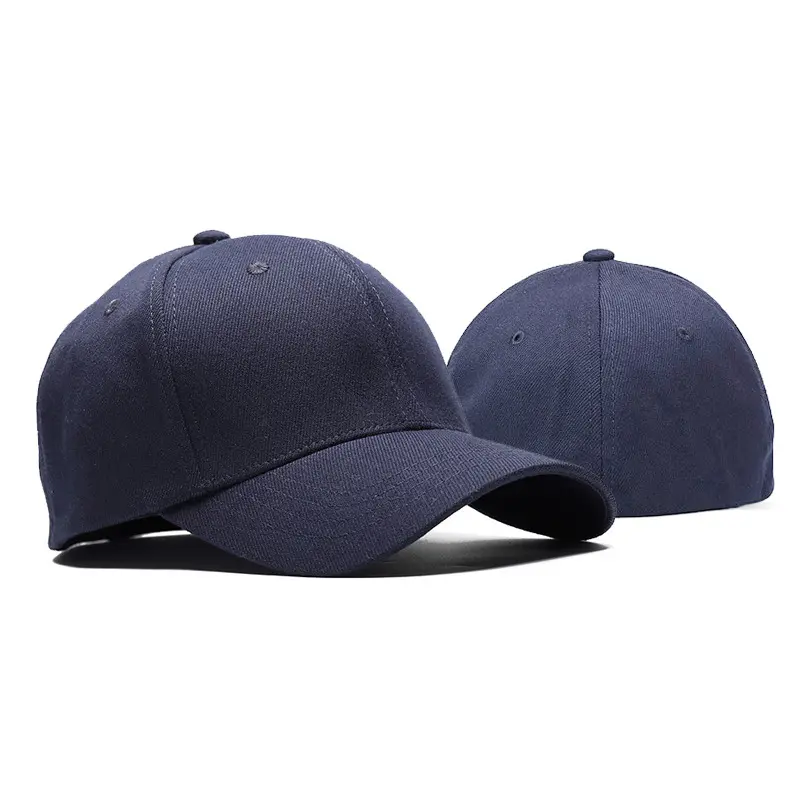 Высокое качество 6 панель бейсболки на заказ шапки