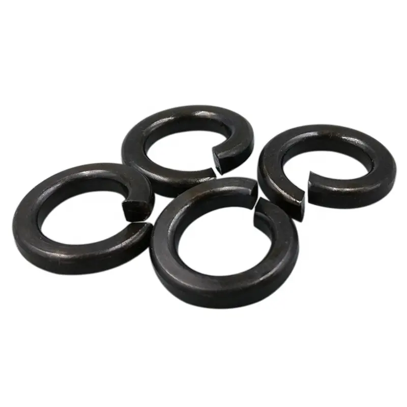 Spring Lock Washer Gr4.8 Gr8.8 Galvanized Black Oxide Spring Lock Washers Din127