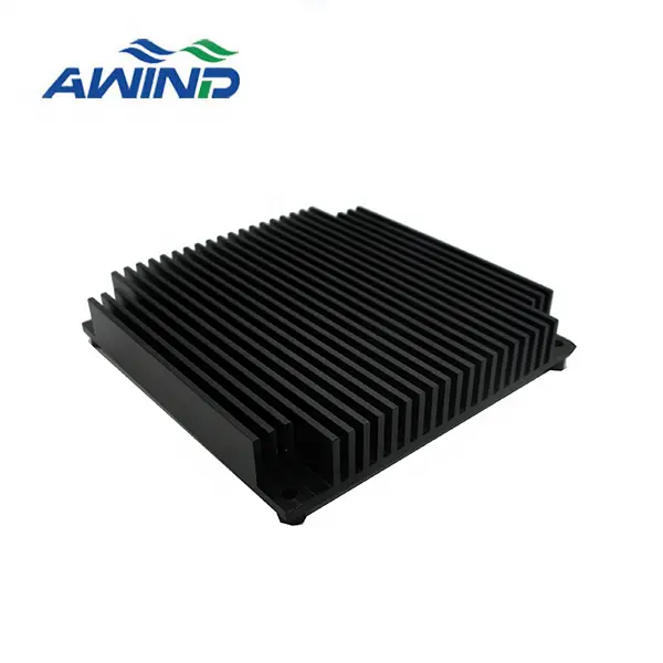 Aluminum led projector heatsink with extrusion process for different watt LED ceiling lamp 100mm deep fin heat sink