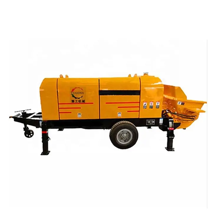 Power portable Fine stone/mortar/concrete transfer pump small concrete pump prices