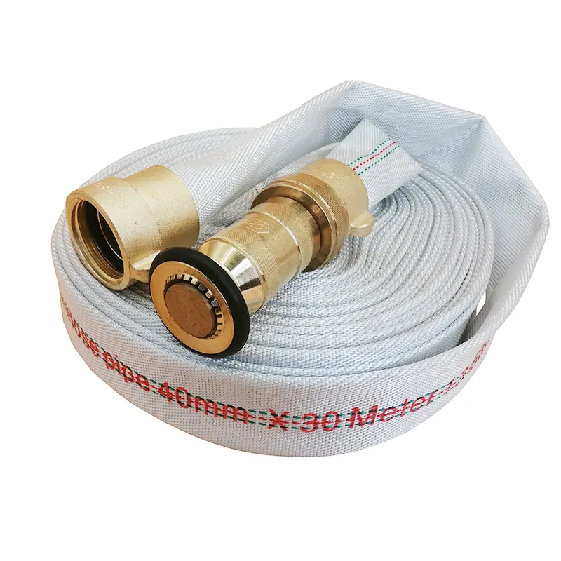 Rubber And Canvas Hose Roll Flat Garden Retractable