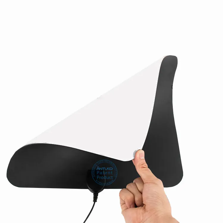 50 Miles Range TV ISDB ATSC DVB - T DVB - T2 white hdtv antenna