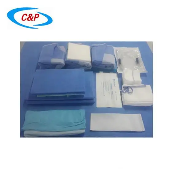 CE Certificated Hot Sale Disposable Sterile Orthopaedic Pack with Gown For Medical Use
