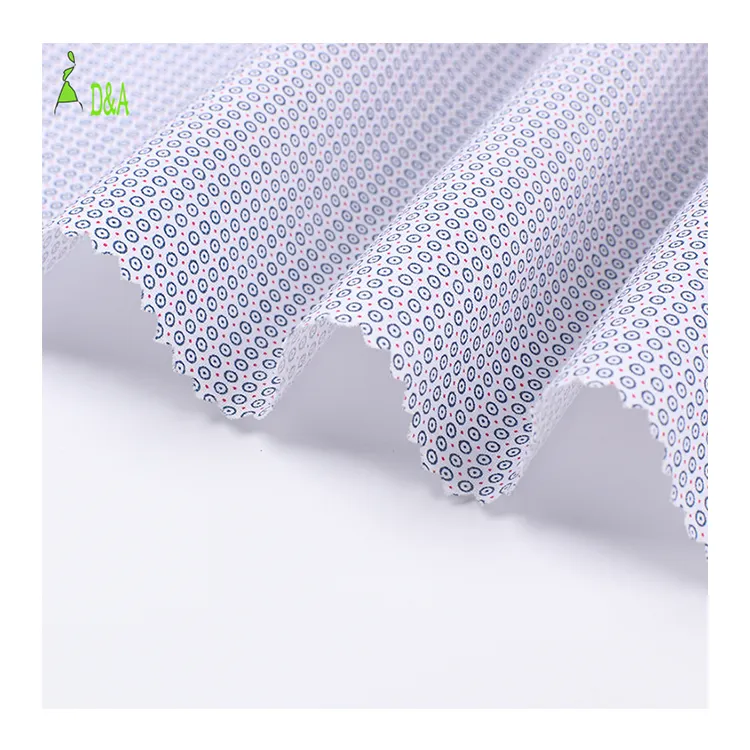 / Cotton Fabrics for Clothing Yarn Woven Printed Tc Poplin Polyester Wholesale 45*45 55%C 45%t,polyester / Cotton Ppolin Fabric