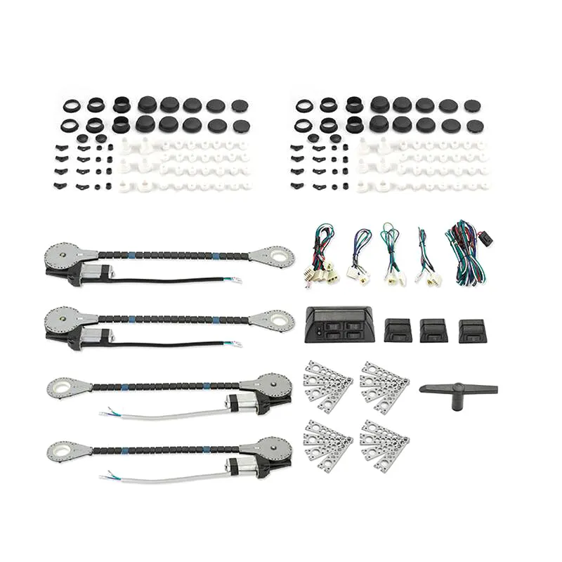 DC 12V Universal 2/4 door electric power window kits автомобильная система безопасности