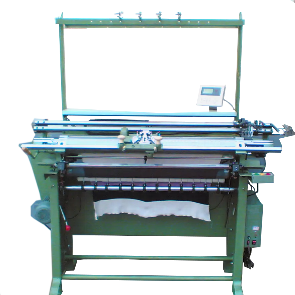 Manual  semi Automatic flat  knitting machine