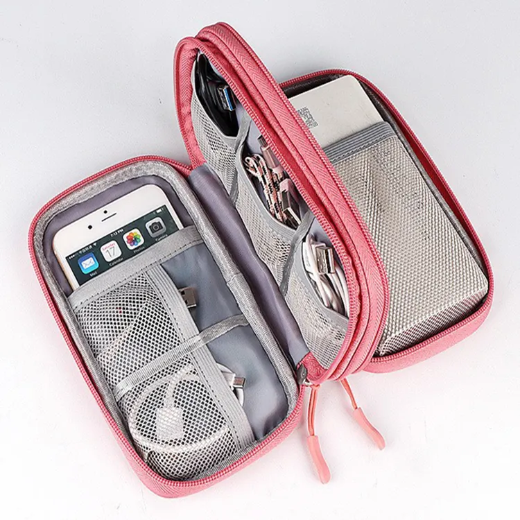 Водонепроницаемый электронный органайзер дорожный USB кабель аксессуары сумка для зарядного устройства зарядный шнур для мобильного телефона