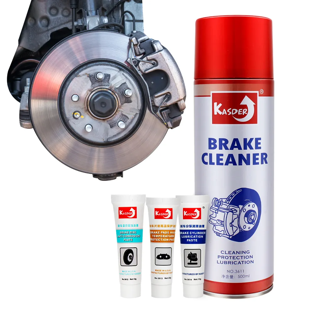 Wholesale best 14oz car motorcycle bike aerosol liquid brake parts dust cleaner spray kit for clean disc drum hub clutch pads
