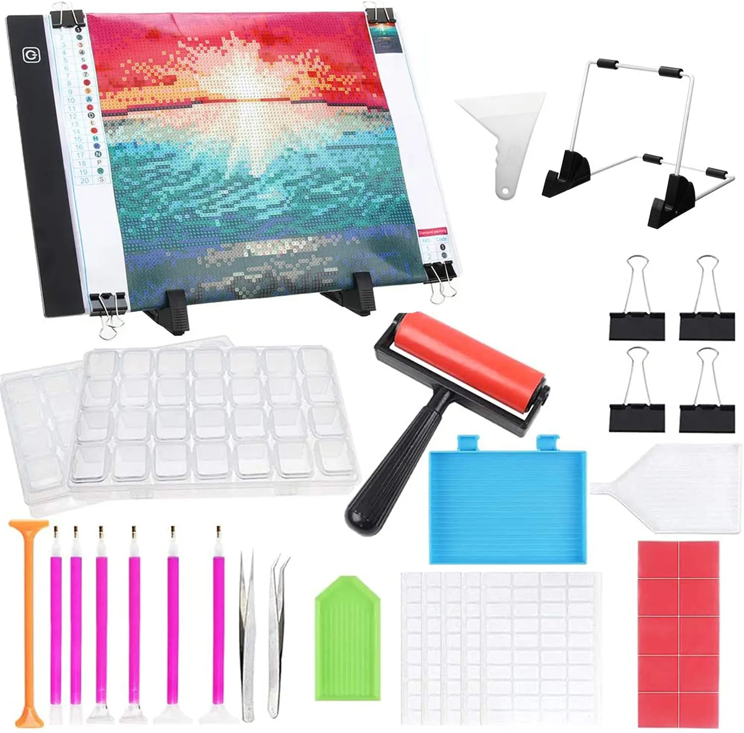 VANCY ARTS Customized High Quality Easy Using Light Pad Diamond Painting Tools And Accessories Stylo Kit For Adults And Kids