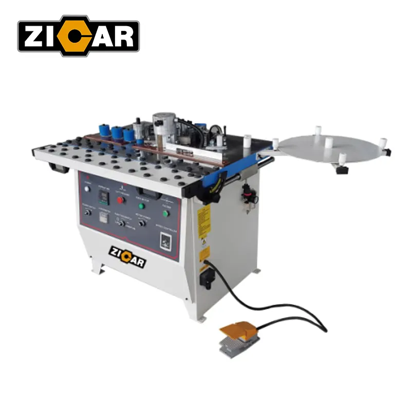 ZICAR MF515A manual melamine machine edge bander pvc edge banding trimming machine
