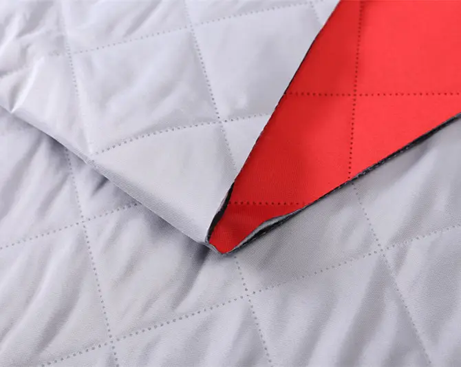 Fire Retardant Fabric 300D High Density Oxford Cotton Flame Retardant Quilted Cotton Ice Fishing Oxford Cloth Fire Retardant Dye Sustainable Fabric