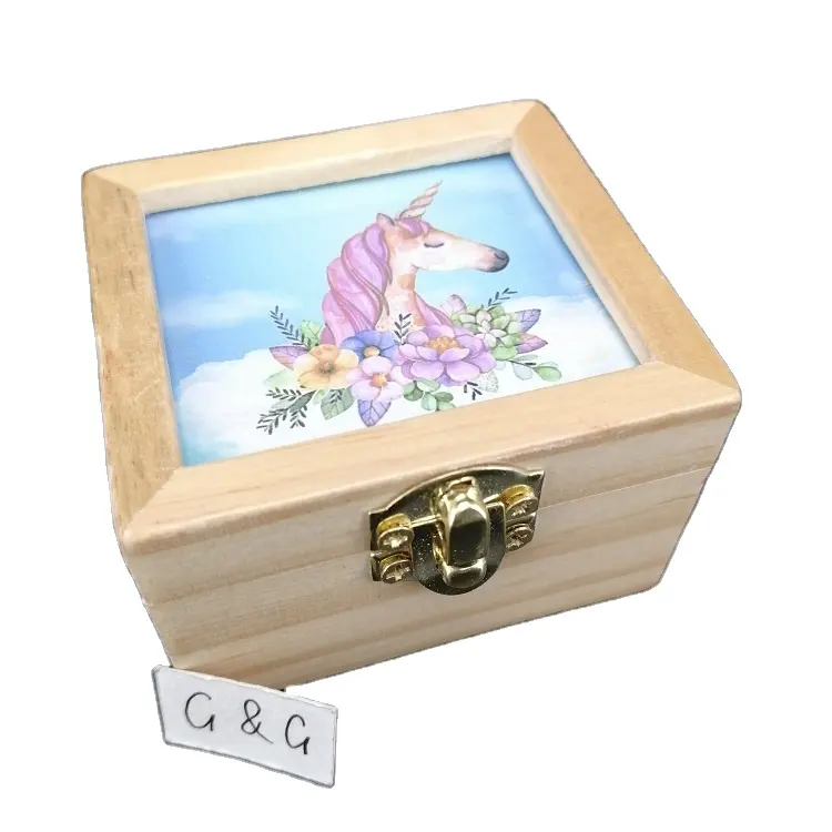 Wind Up Mini Photo Frame Customize  Music Box