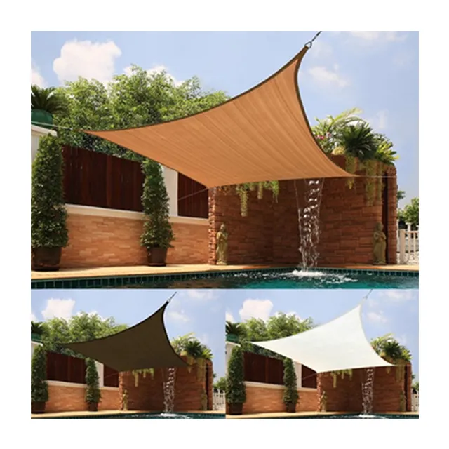 Треугольная сетчатая парусиновая палатка, Солнцезащитный гель, солнцезащитный тент, водонепроницаемый солнцезащитный козырек