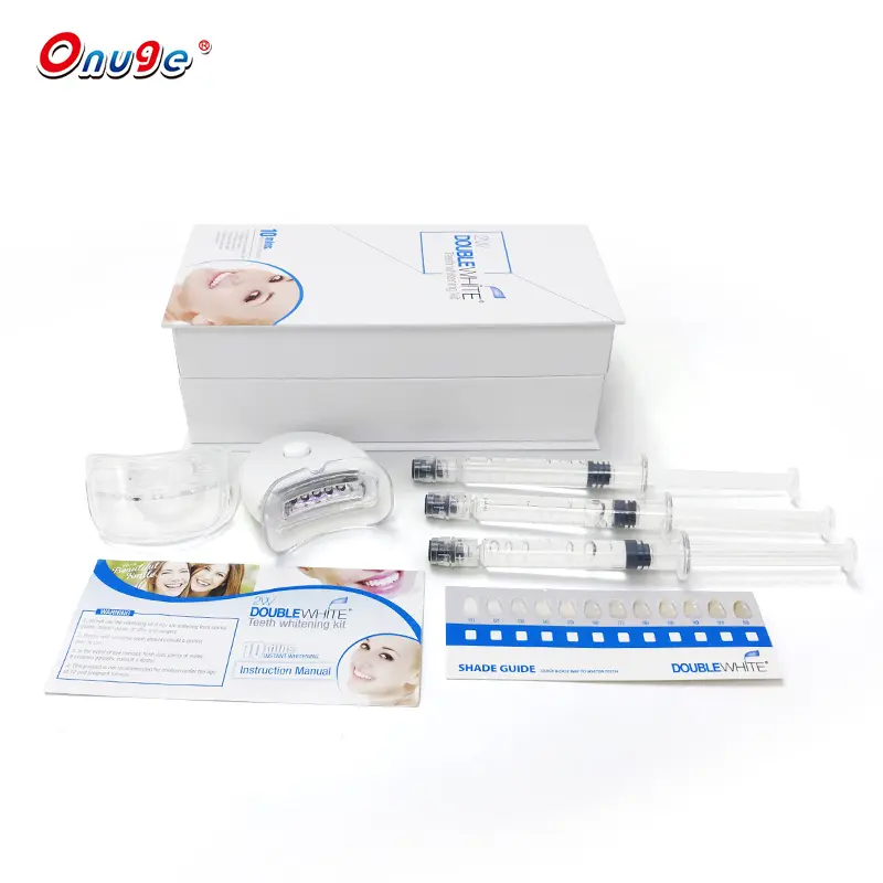 Guangzhou Onuge teeth whitening gel kit, led tooth whitening kit non peroxide & peroxide for home use