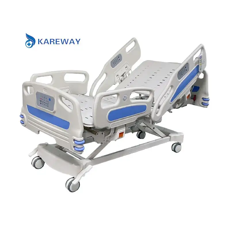 Kareway D504PZ 5 функций Abs изголовье головки Icu электрическая госпитальная кровать с индикатором угла кровати