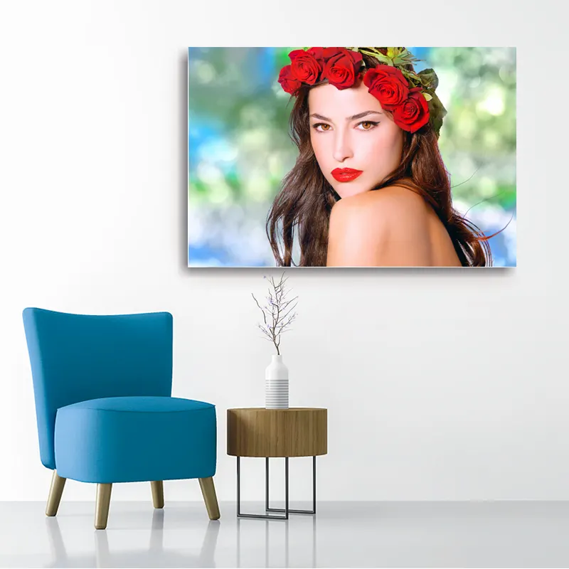 sublimation heat transfer photo wall decor custom sublimation glossy large size metal print photo