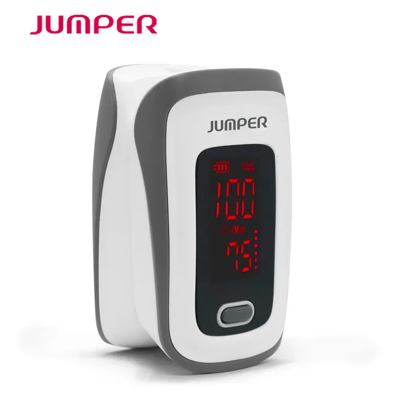 Джемпер палец Пульсоксиметр SpO2 прибор для проверки насыщения крови кислородом уровень чтения JPD-500E