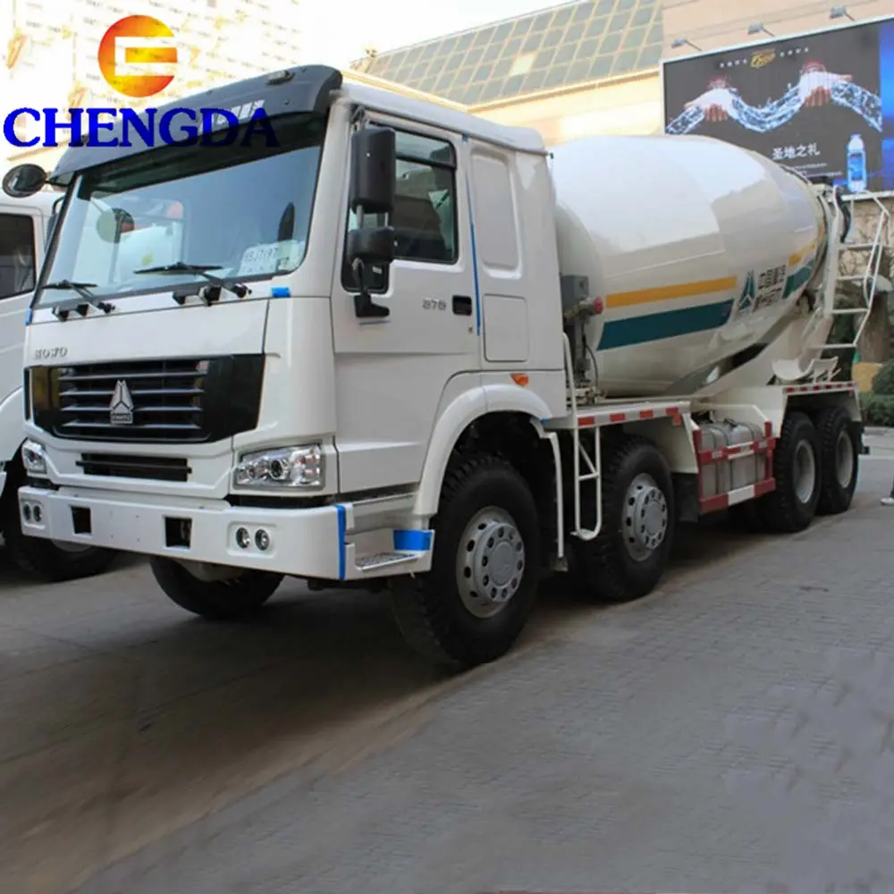 Used 8x4 Driving Wheel Concrete Mixer Truck For Sale