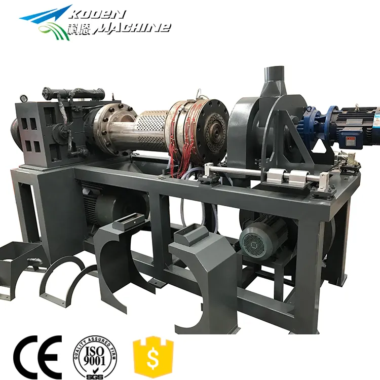 Waste plastic pp pe agricultural film dry removing/squeezing machine plastic squeezer machine