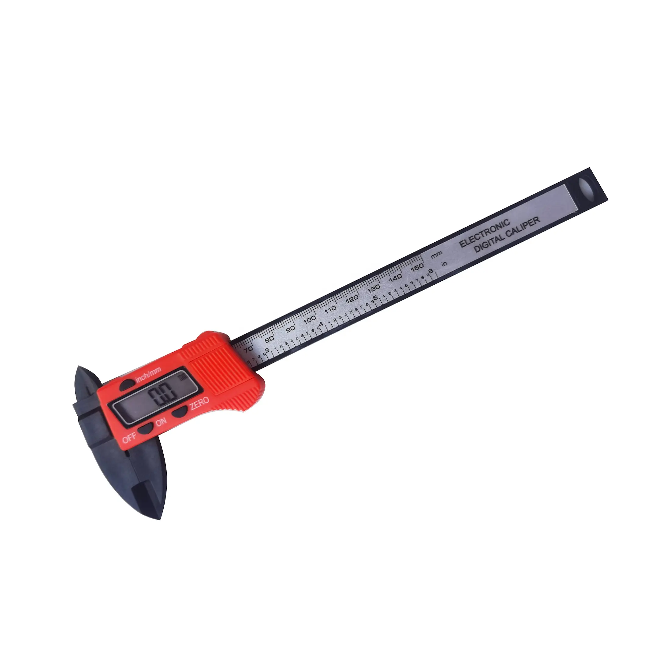 Vernier Caliper 6 Inch 8 Inch Carbon Fiber Plastic Digital Outside Vernier Caliper