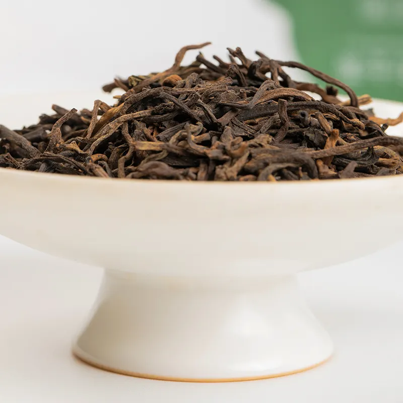 Chinese Puer Tea Chinese Rich In Vitamins Slimming Blooming Raw Puer Loose Fermented Tea