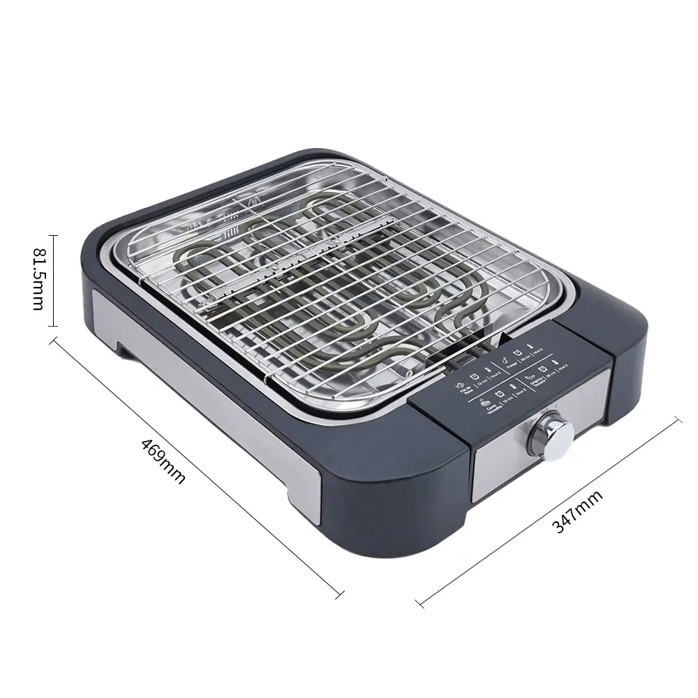 Электрические мини-грили, Многофункциональный Электрический бездымный гриль, корейский Настольный гриль для барбекю