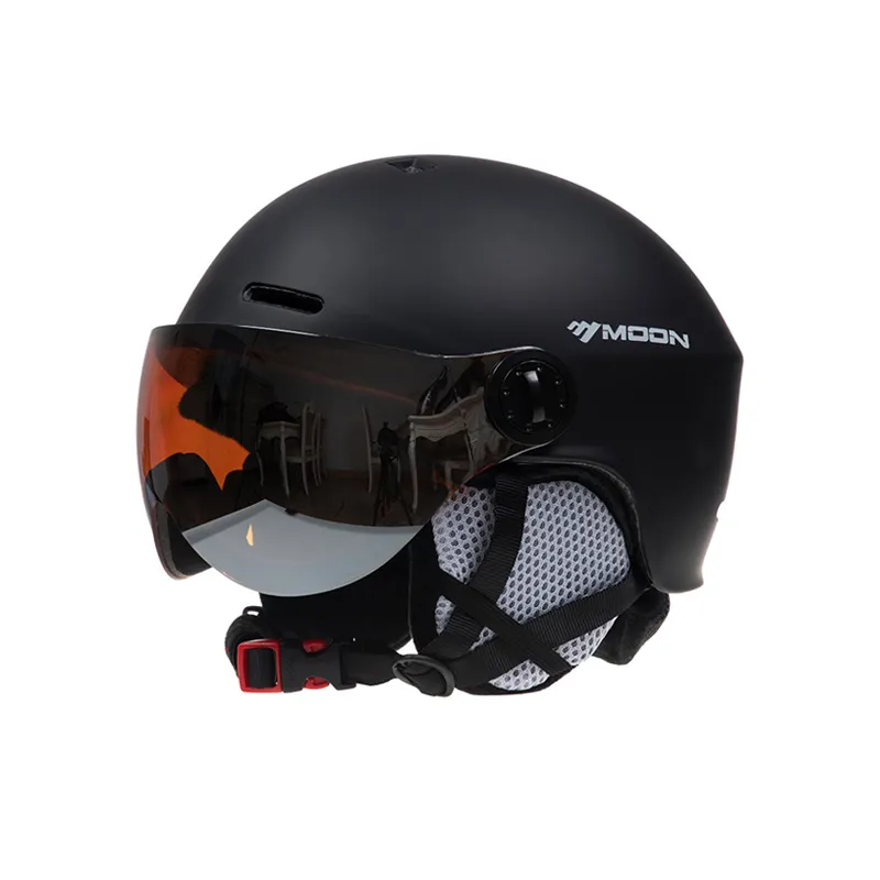 Шлем лыжный Moon Nice Design, интегрированный, для занятий спортом на открытом воздухе, сноуборда