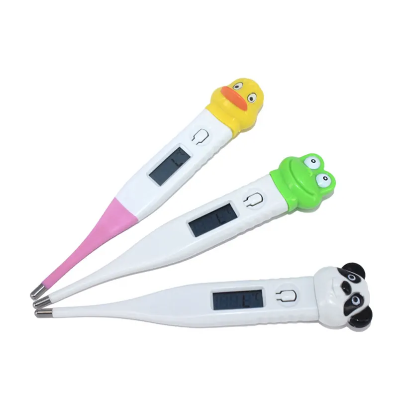 Portable basale medical fever thermometer manufacturer flexible soft tip duck clinical body electronic digital thermometer