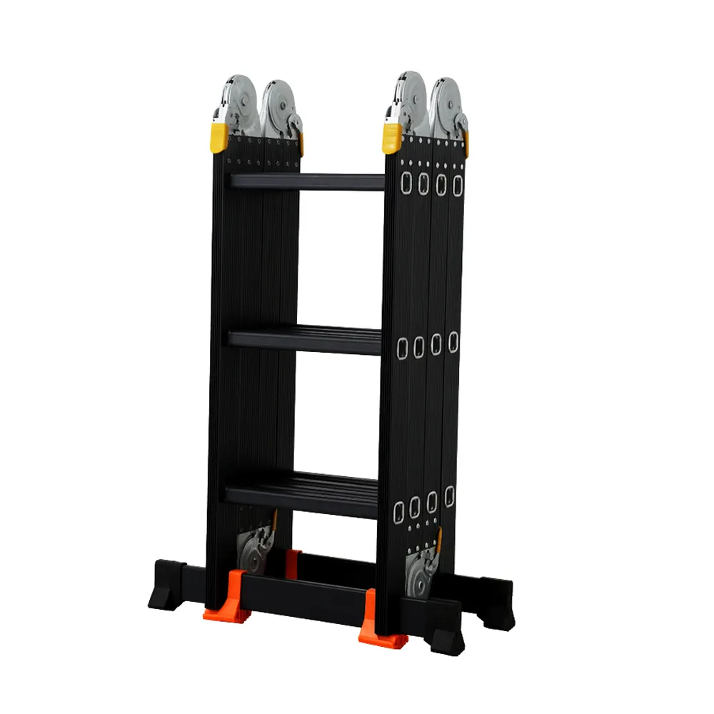 High Quality 4*3 steps Aluminum Multipurpose Folding Ladder