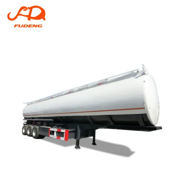 3 4 axles 40 45 50 cubic meters fuel tanker trailer 42000 45000l aluminum oil tank truck semi trailer
