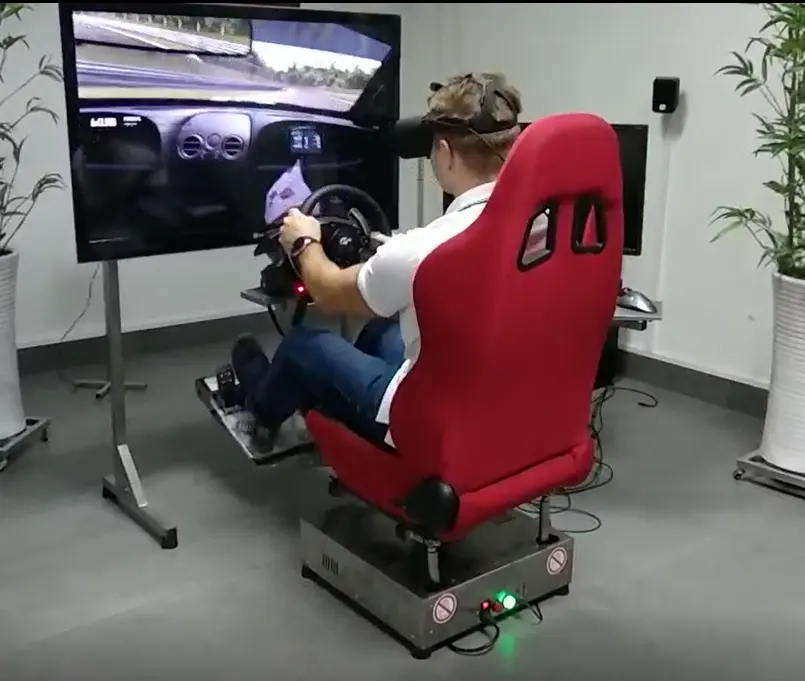 2DOF симулятор движения VR гоночный симулятор вождения автомобиля симулятор движения платформа