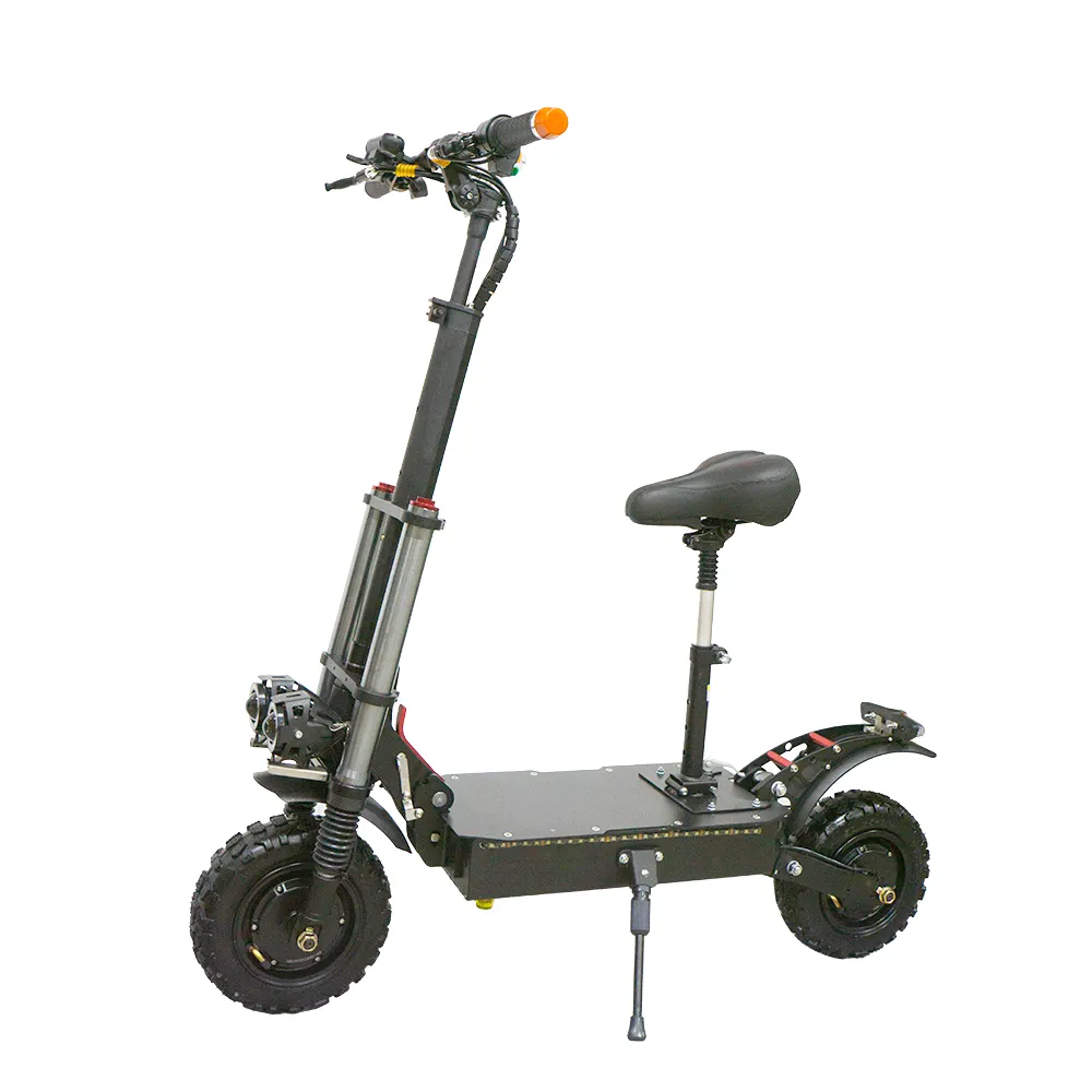 3000W 52V 24ah Двойной Мотор Складной электрический скутер для взрослых низкая цена kick e-мотоциклы колеса скутер, способный преодолевать Броды для дома и на открытом воздухе спорта