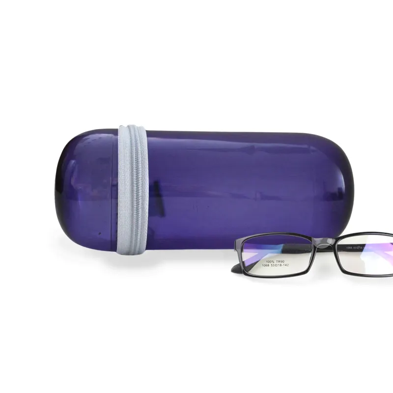 Wholesale Custom Clear Reading Eye Glasses Case Boxes Soft Portable Sun Glasses Case