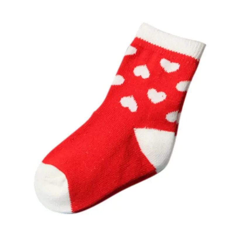 Factory Cheap Price Child Casual Sweat-Absorbent Kids Leisure Socks Cute Jacquard Sock