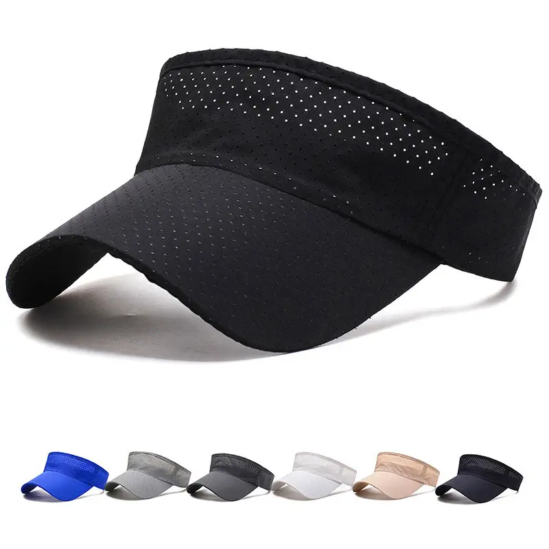 Personalized Summer Sunproof Breathable Adjustable Quick Dry Sports Hat Sun Visor Cap